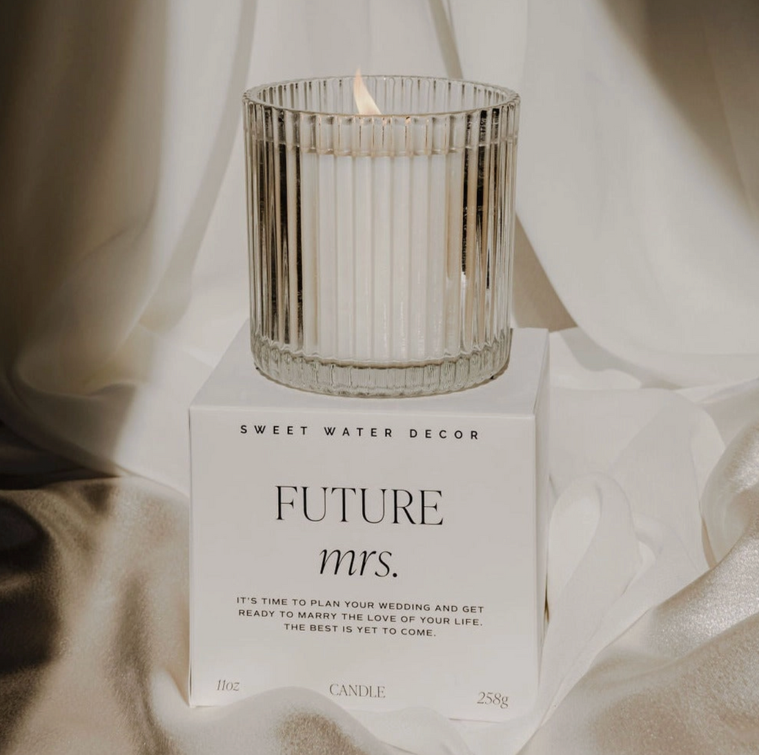 "Future Mrs." Boxed Candle