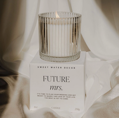 &quot;Future Mrs.&quot; Boxed Candle