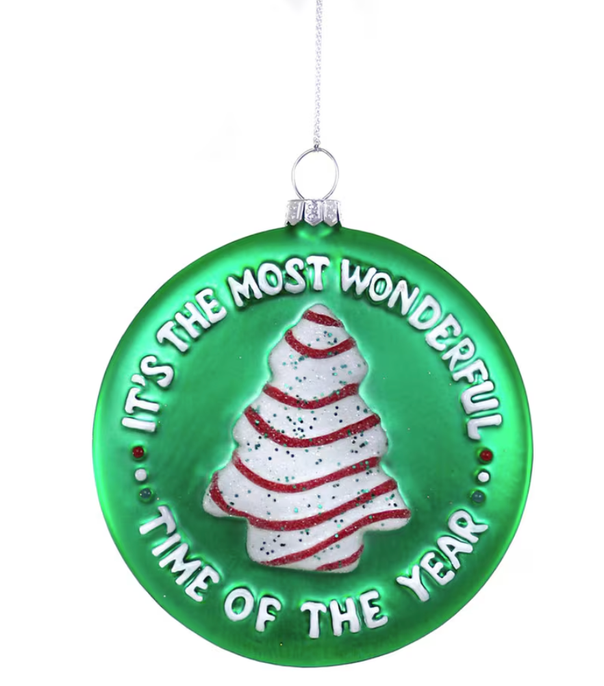 Most Wonderful Time of the Year Ornament