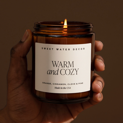 Warm &amp; Cozy Candle