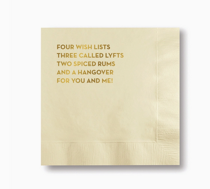 12 Days Christmas Napkins