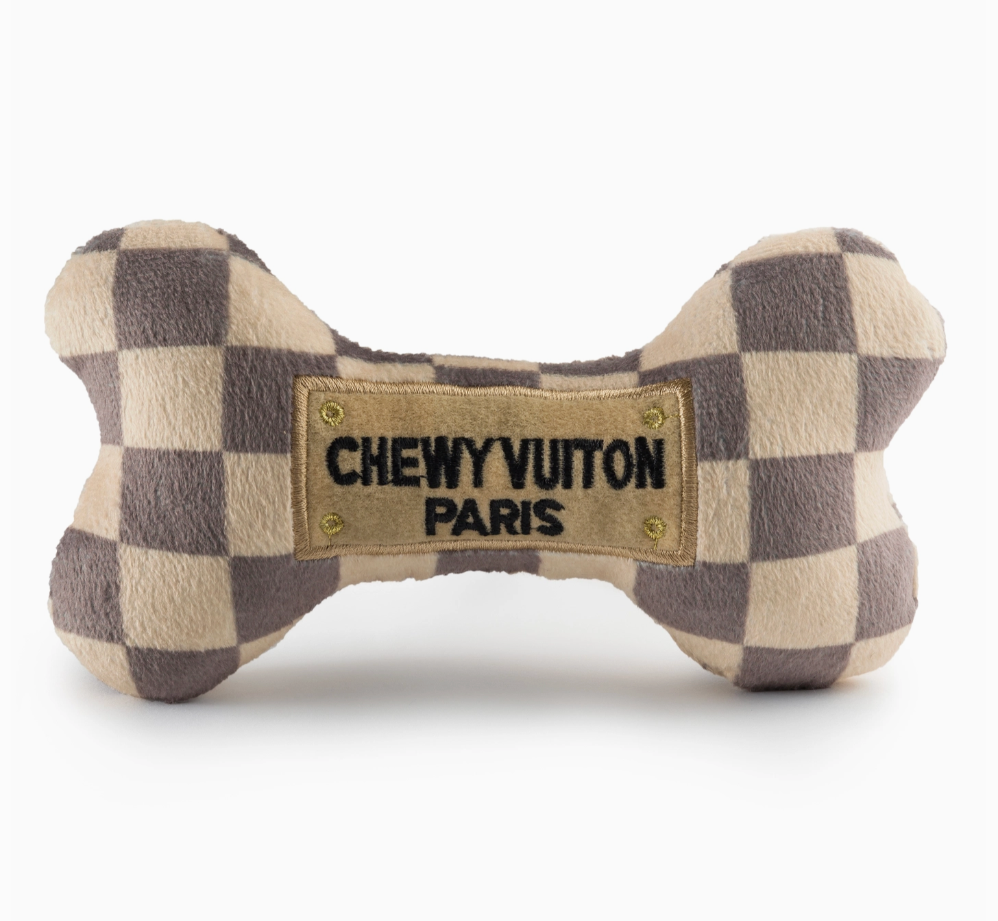 Chewy Vuitton Bone Dog Toy