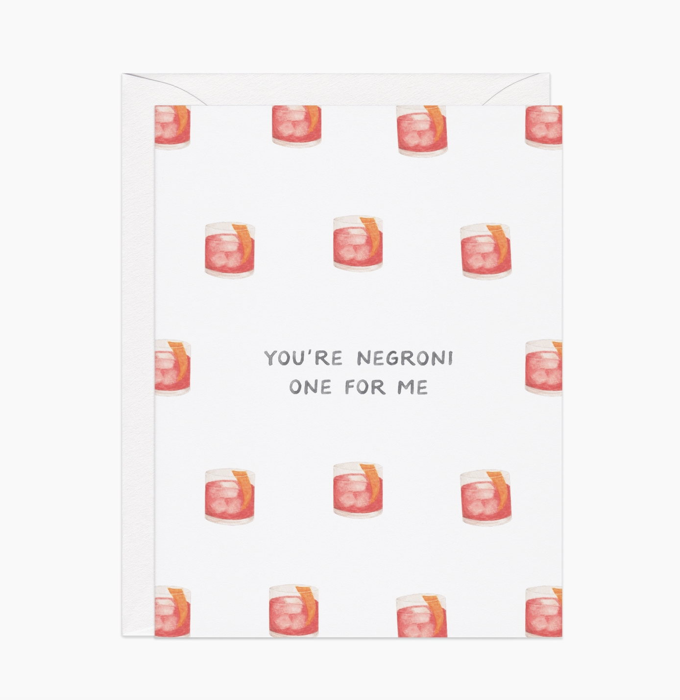 &quot;Negroni One&quot; Card