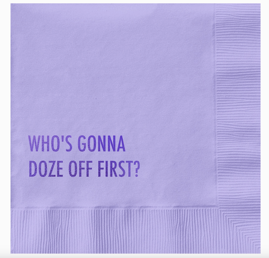 Doze Off Napkins