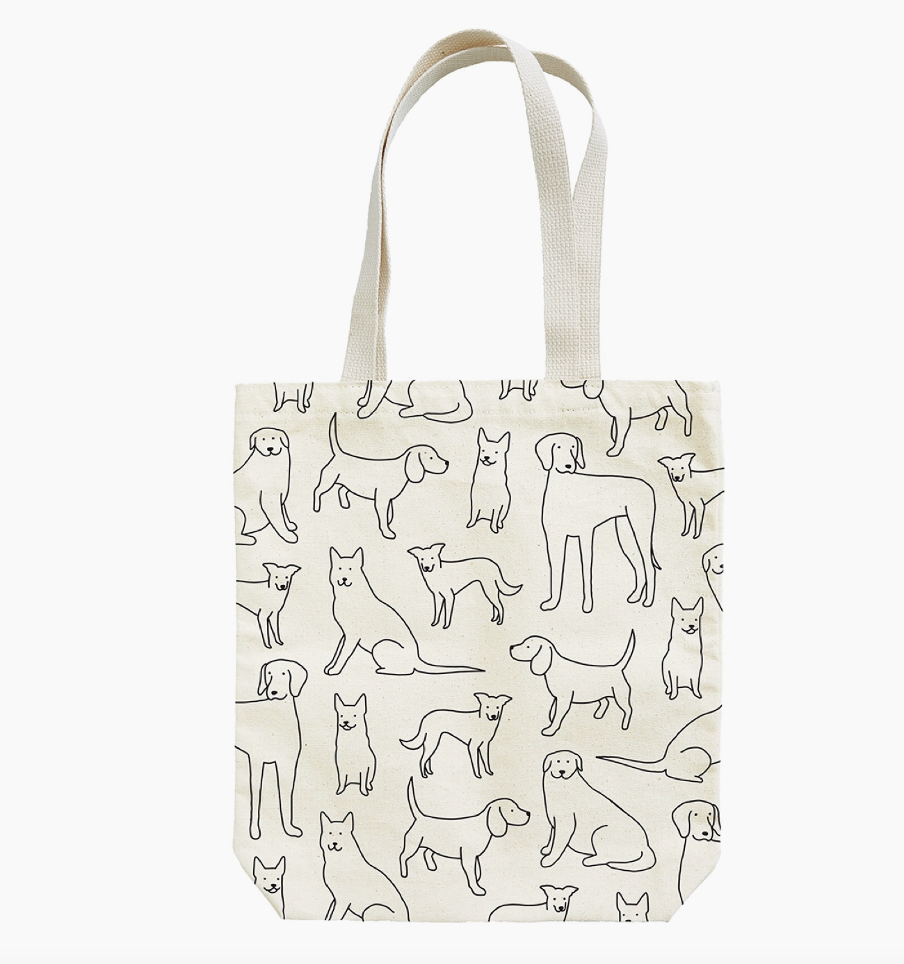 Dogs Canvas Tote