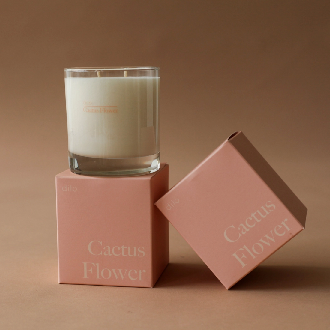 Cactus Flower Candle