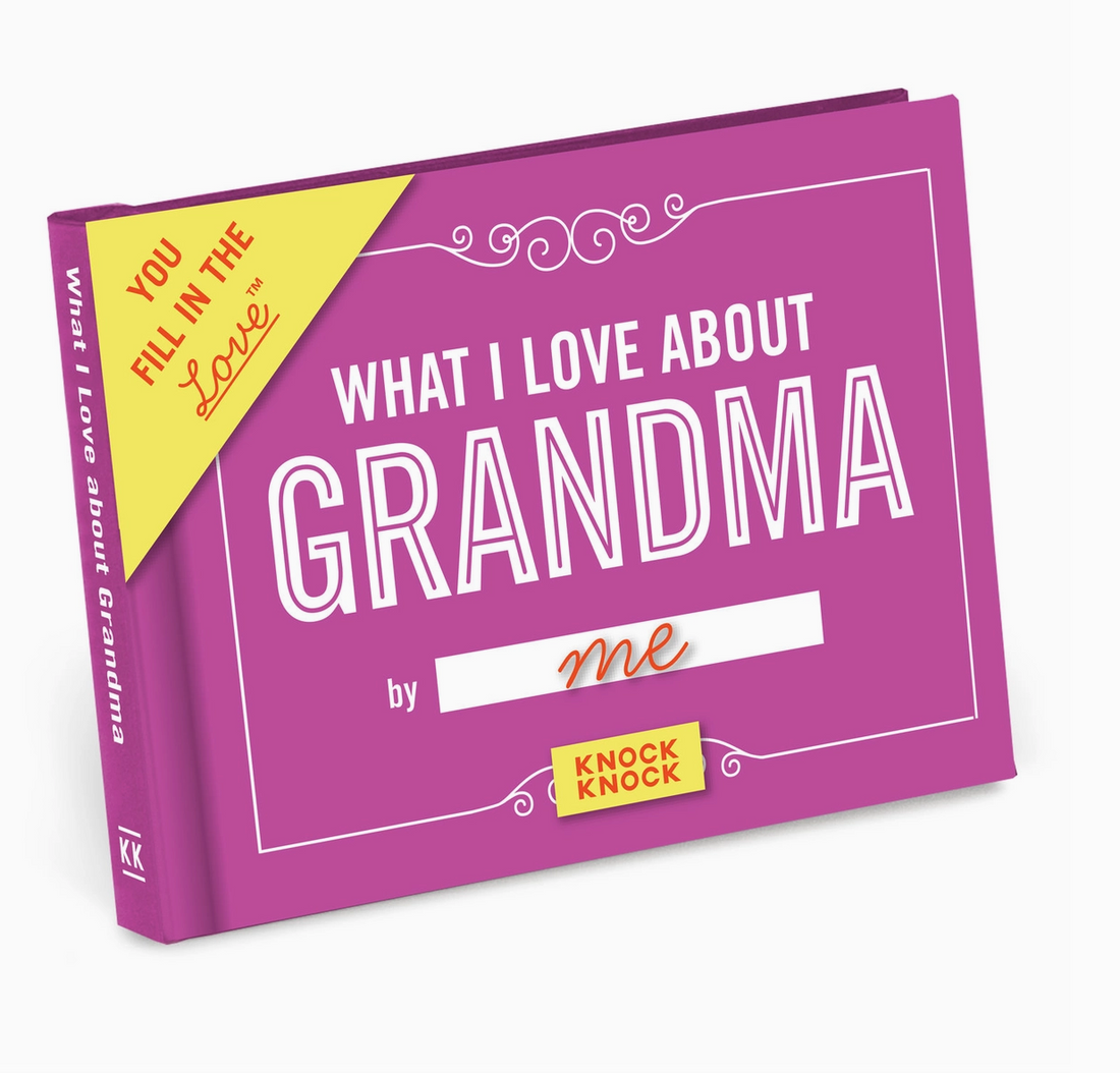 What I Love About Grandma Book