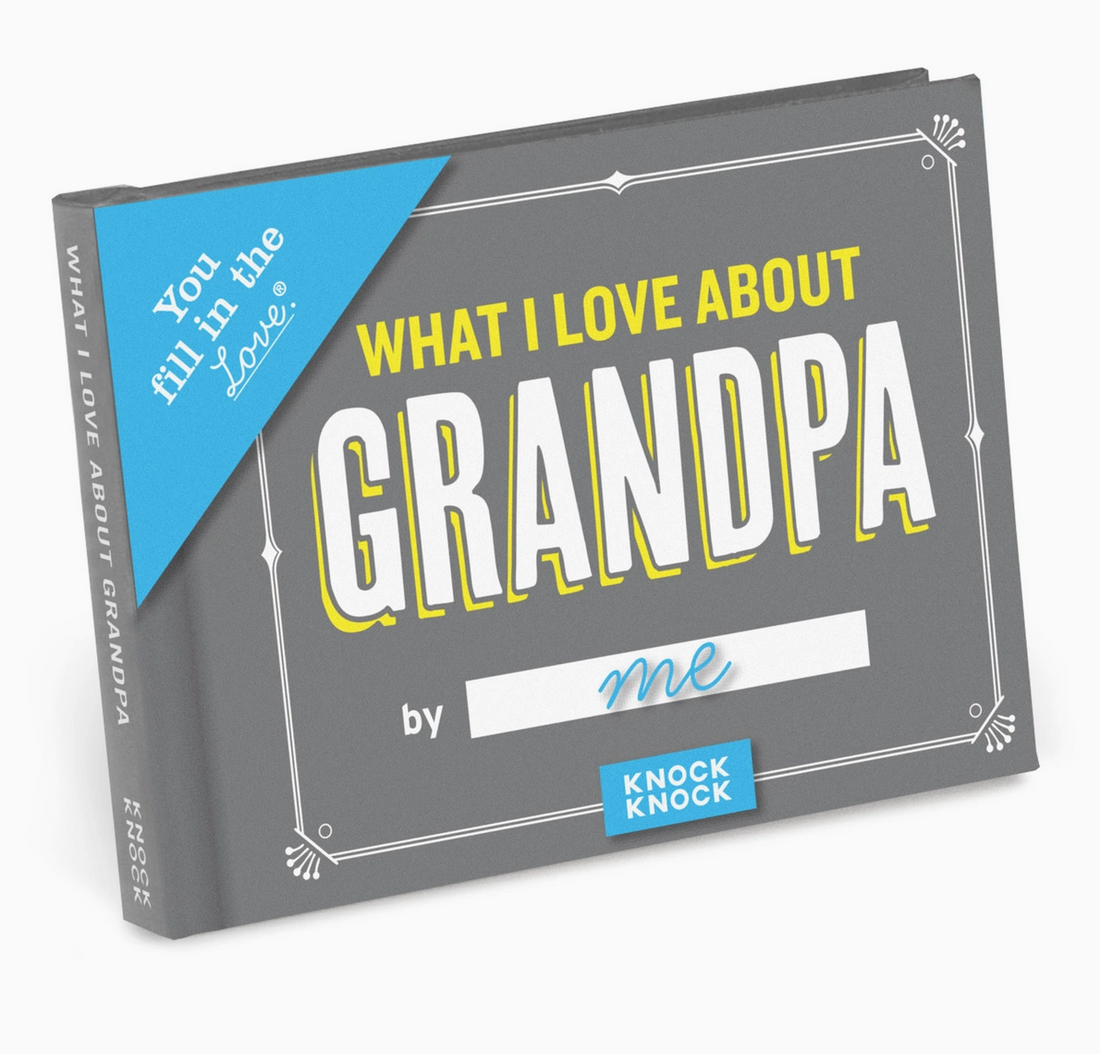 What I Love About Grandpa Book