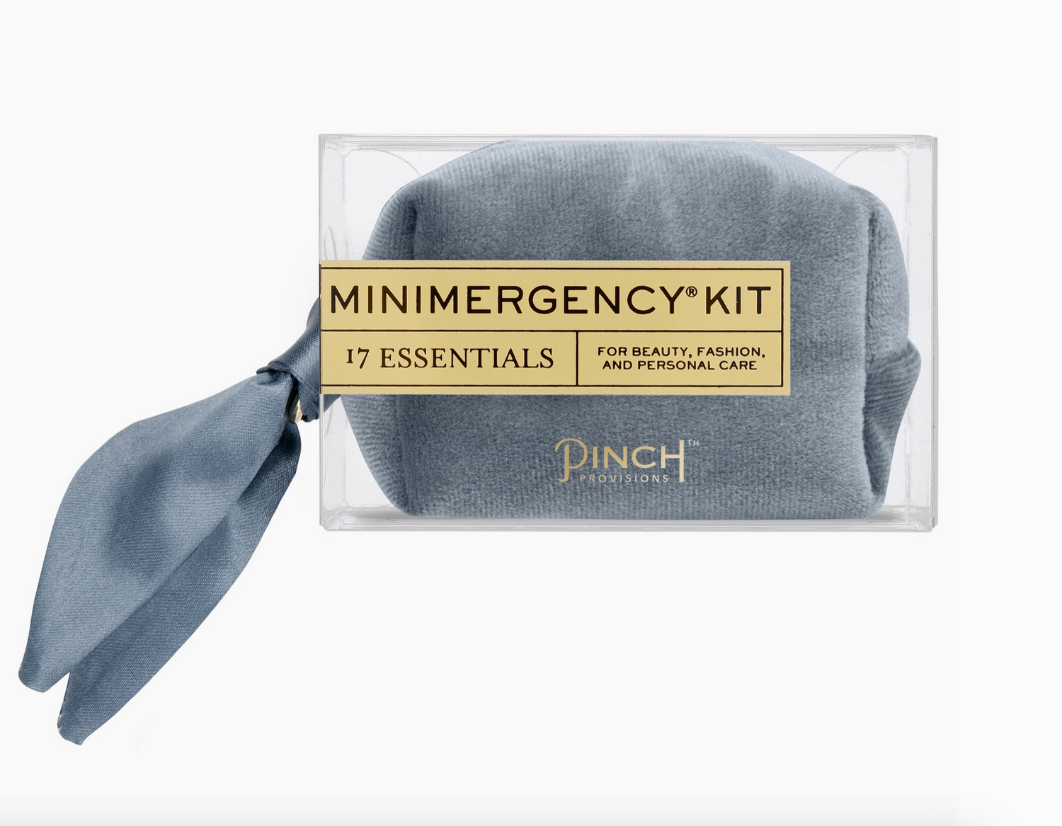 Dusty Blue Velvet Minimergency Kit