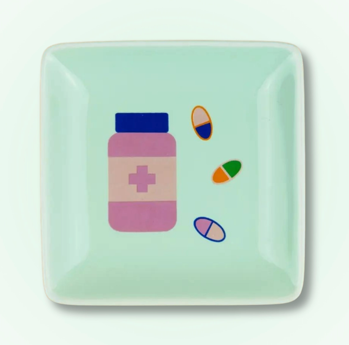 Pill Bottle Trinket Tray