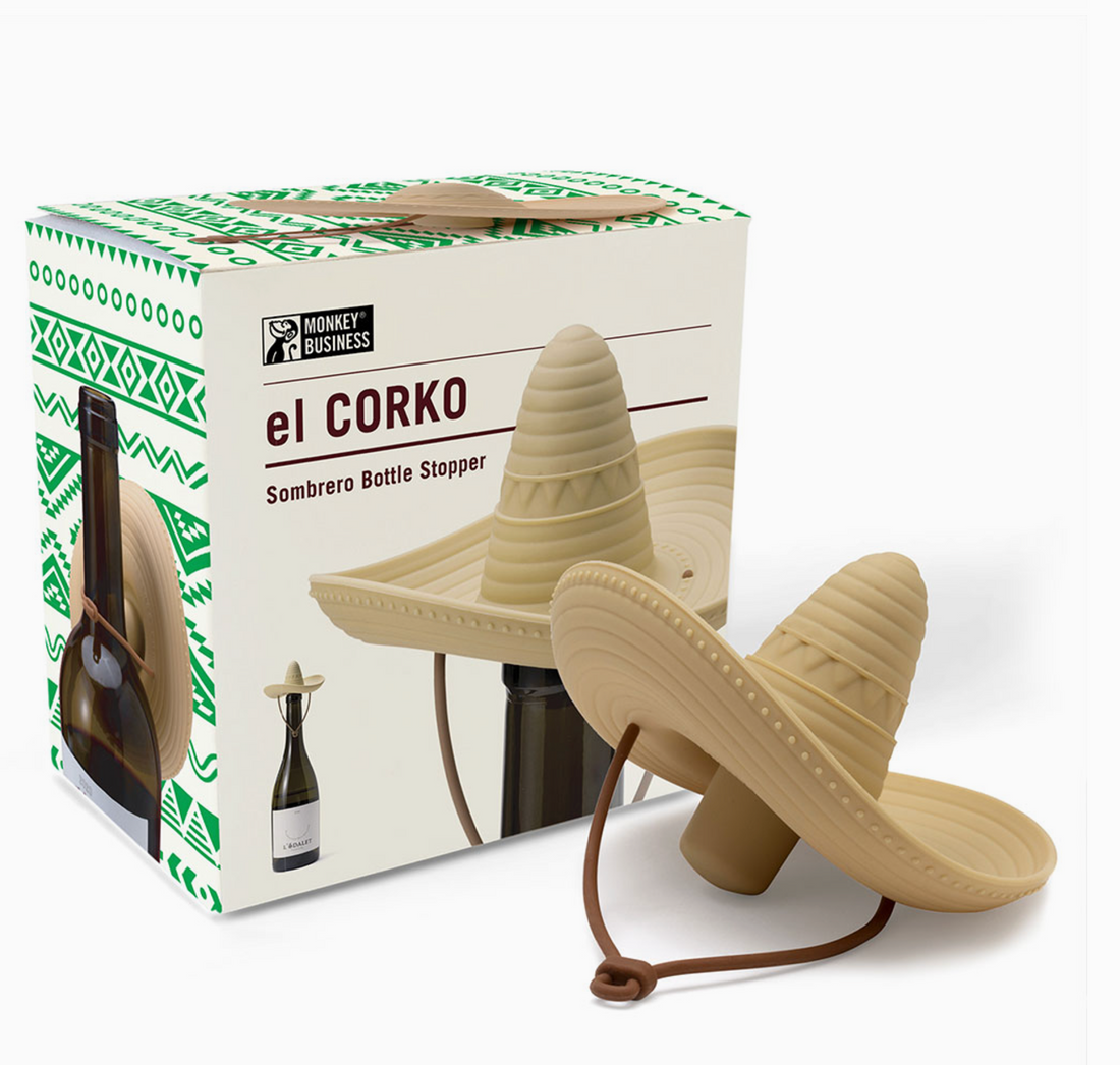 El Corko: Sombrero Bottle Stopper