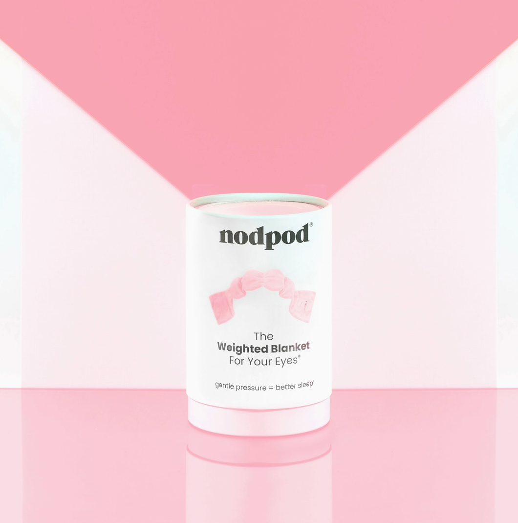 Nodpod Blush Weighted Sleep Mask