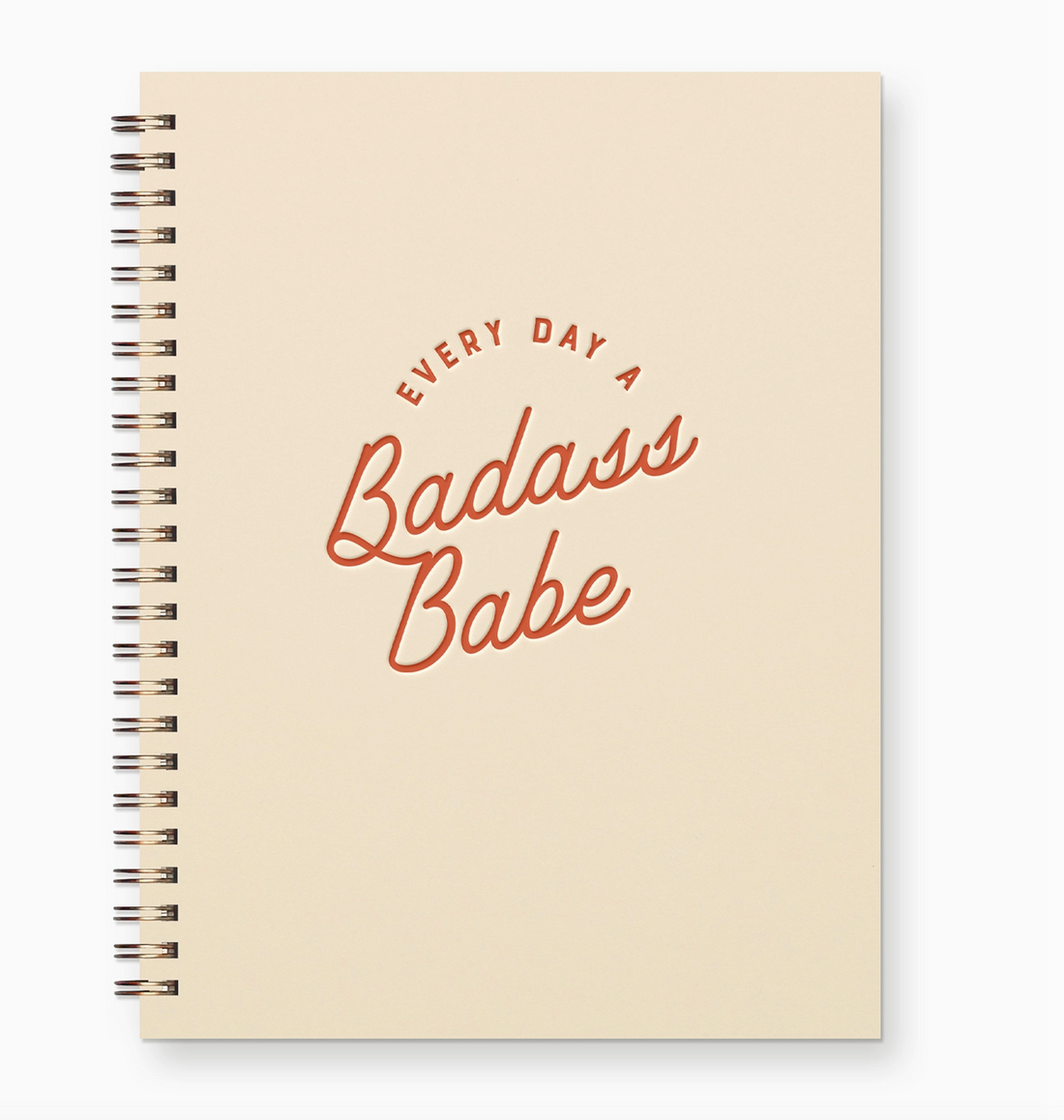 Badass Babe Lined Notebook