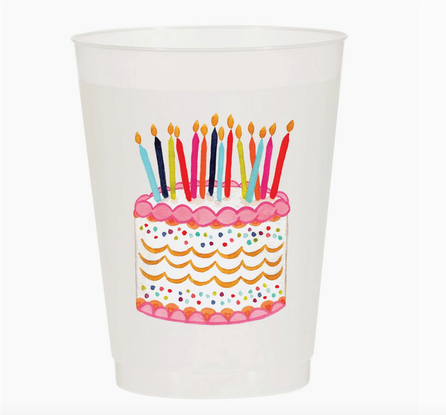 Birthday Cake Cup Set