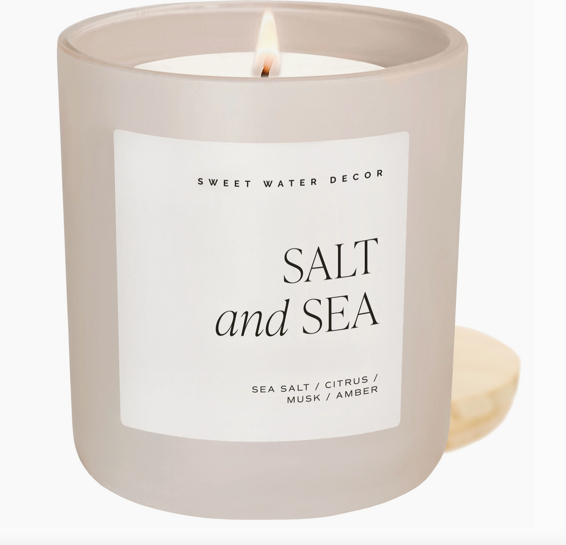 Sea &amp; Salt Candle