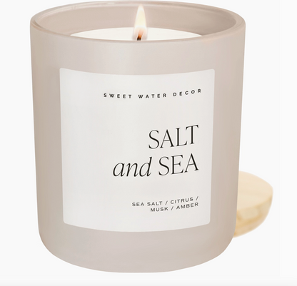 Sea &amp; Salt Candle