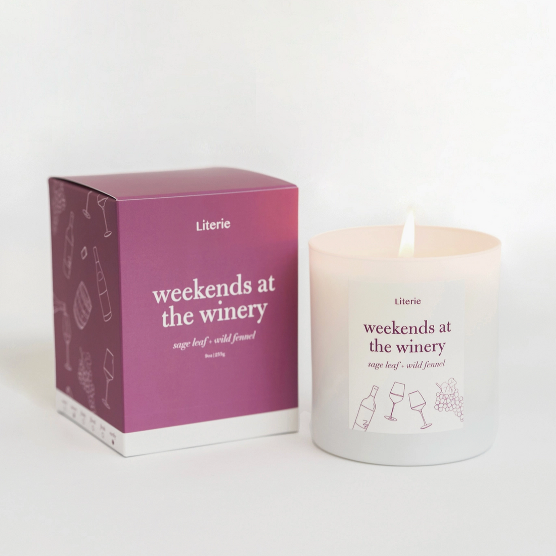 "Weekends at the Winery" Candle