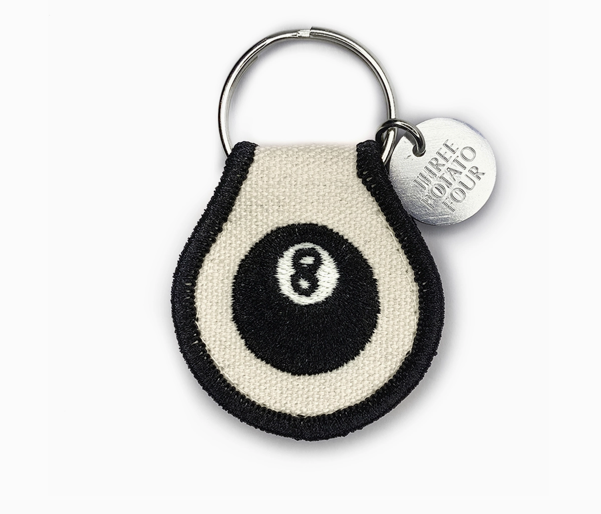 8 Ball Patch Keychain