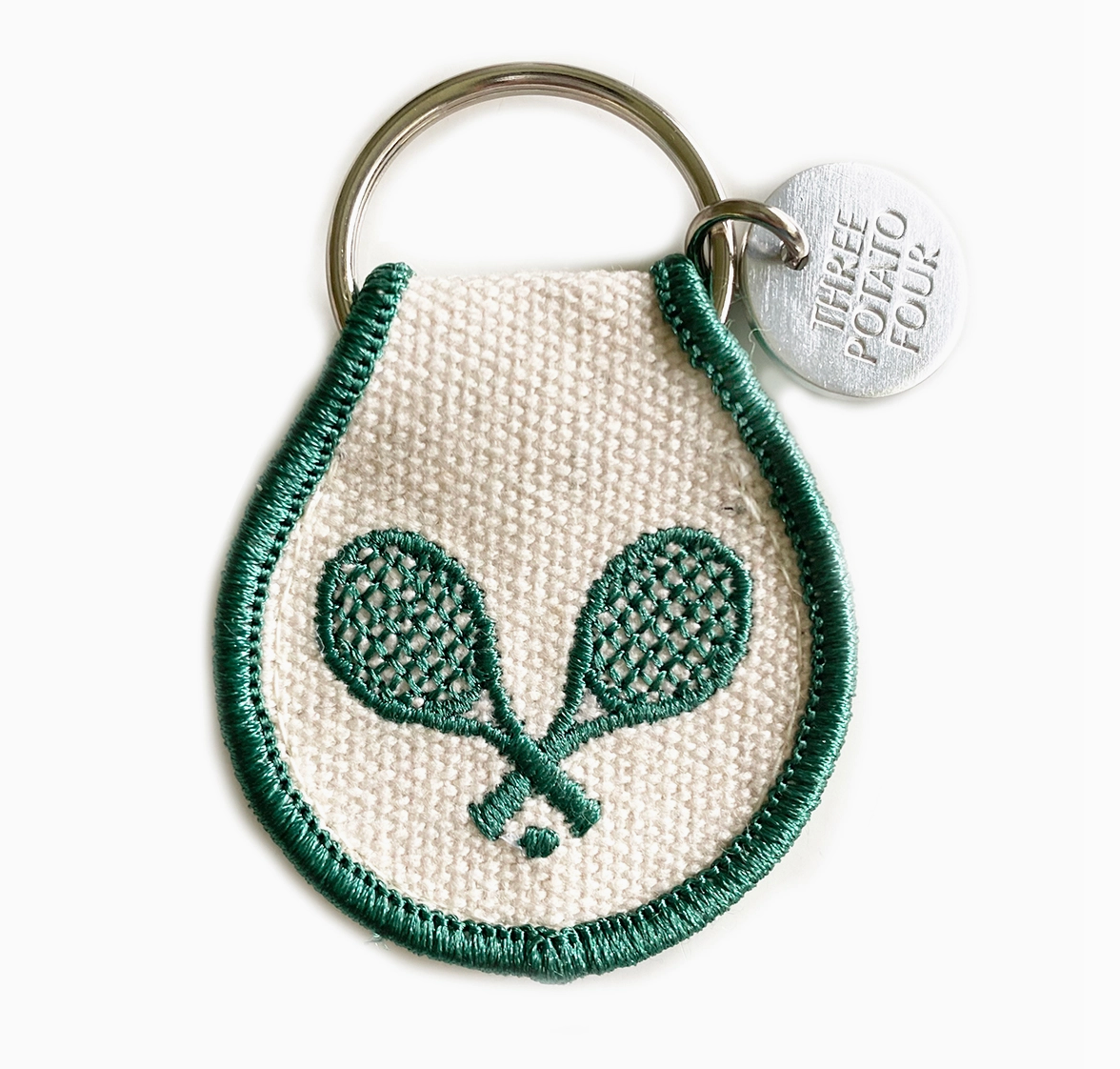 Tennis Patch Keychain