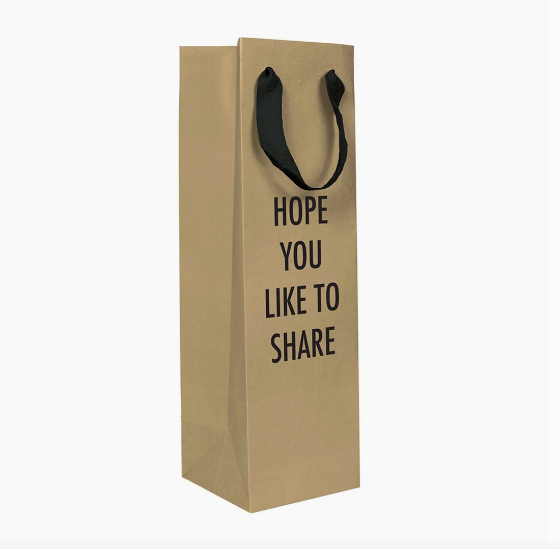 Like To Share Wine Bag