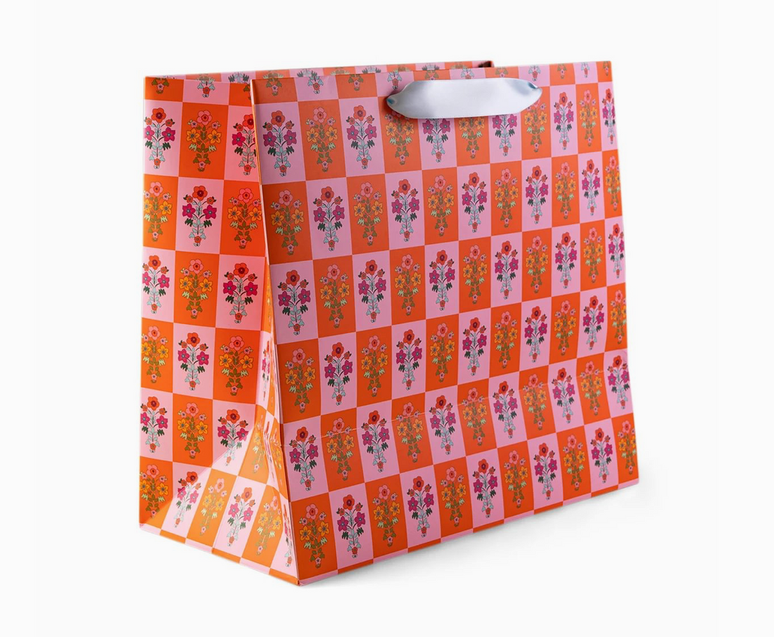 Patterned Large Gift Bag