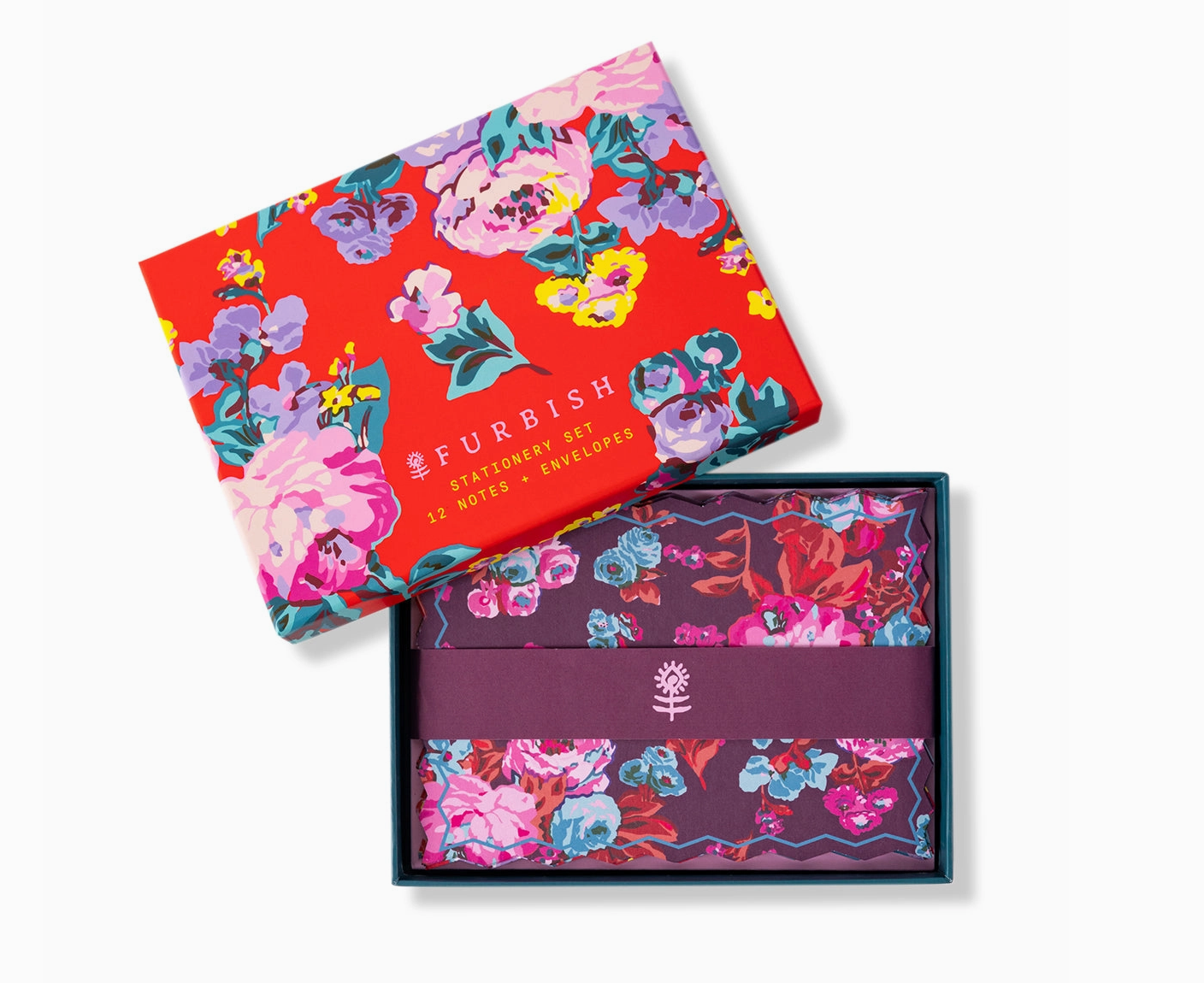 Bold Floral Stationary