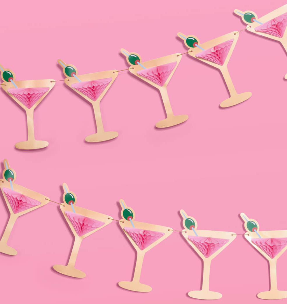 Martini Party Banner