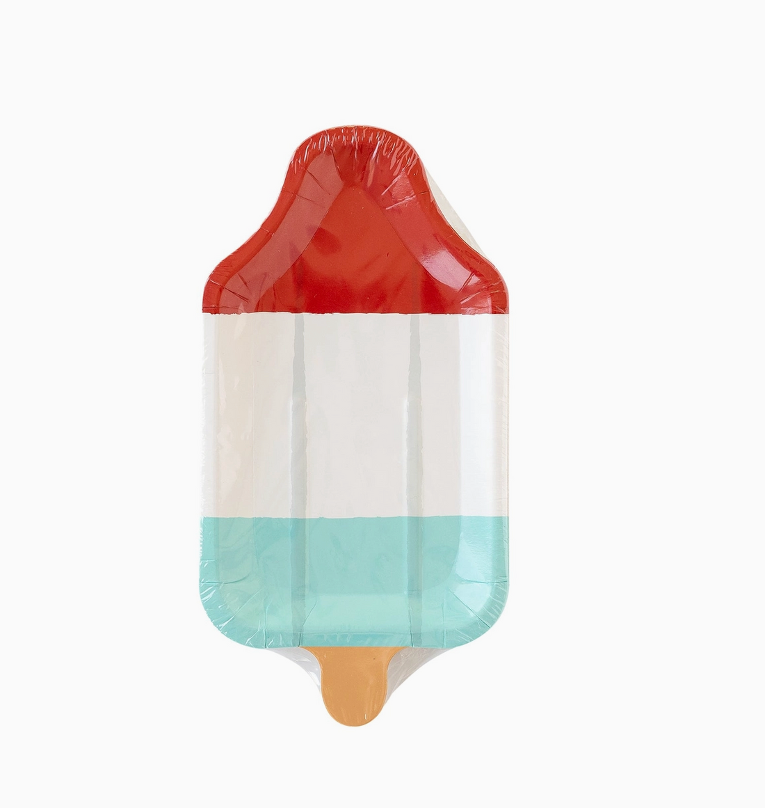 Rocket Pop Shaped Paper Plate