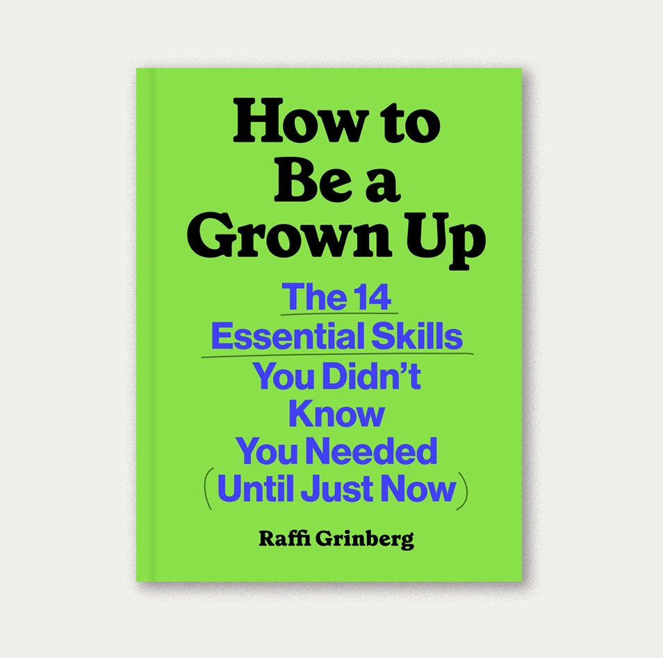 &quot;How To Be A Grown-Up&quot; Book