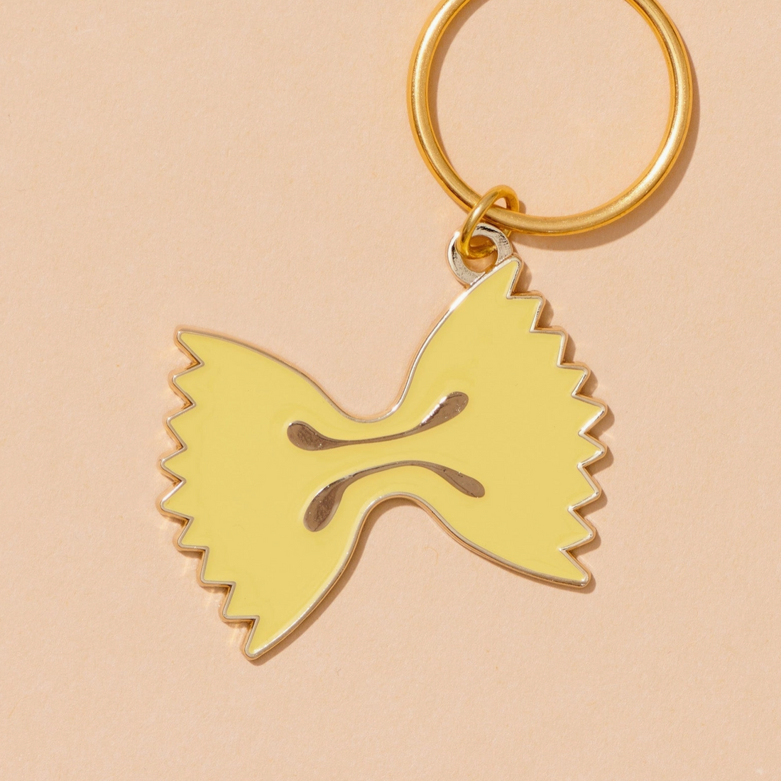 Farfalle Pasta Keychain