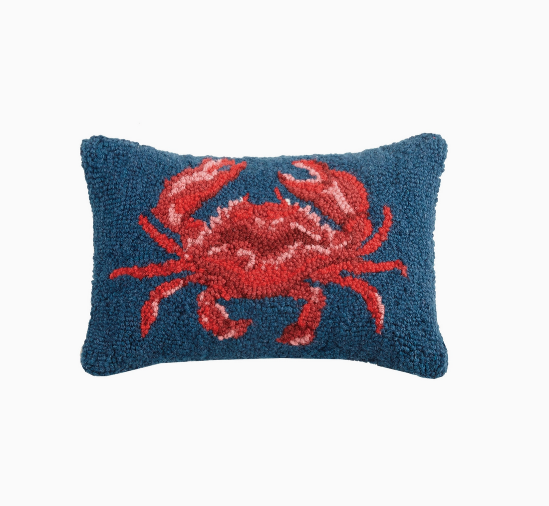 Crab Hooked Pillow