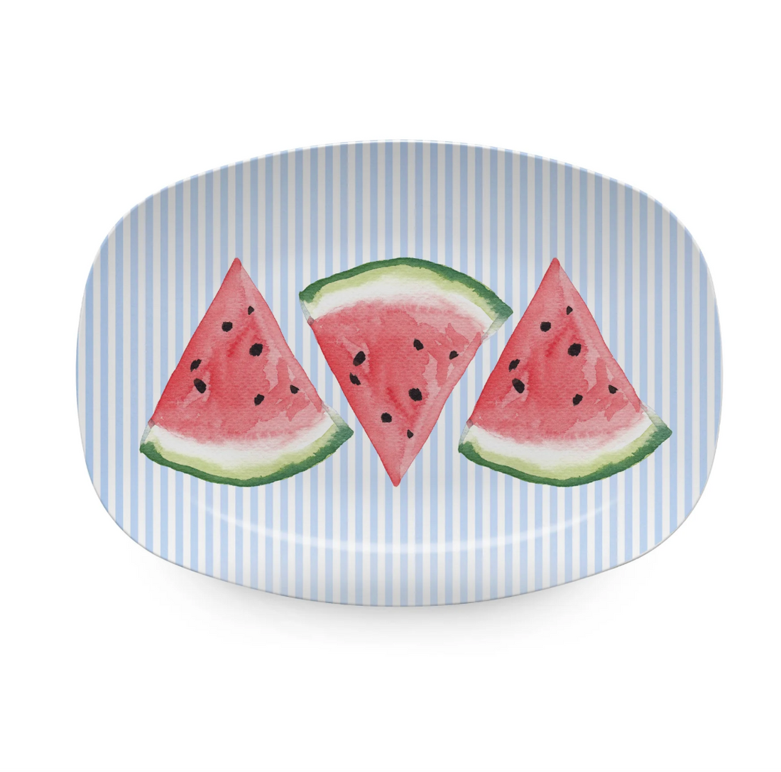 Watermelon Striped Tray
