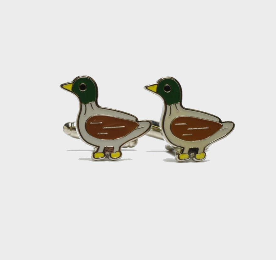 Mallard Ducks Cufflinks
