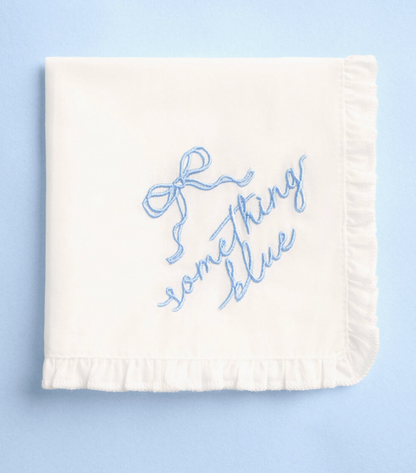 &quot;Something Blue&quot; Handkerchief