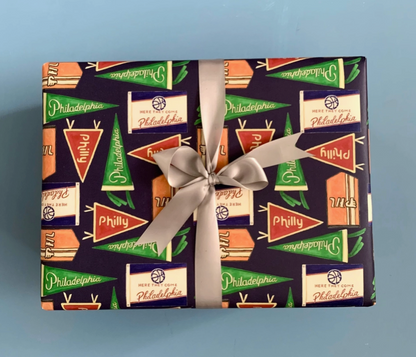 Philly Sports Flags Wrapping Paper