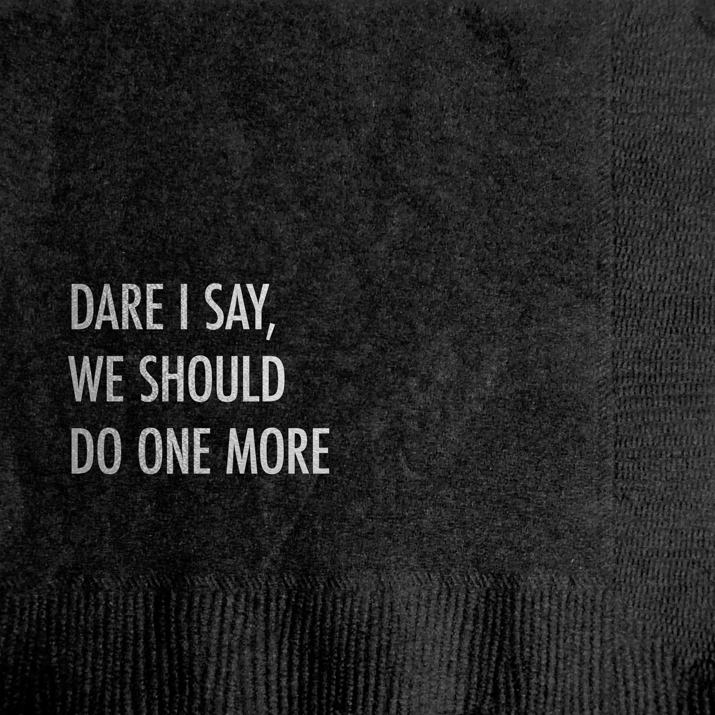 Do More Cocktail Napkin