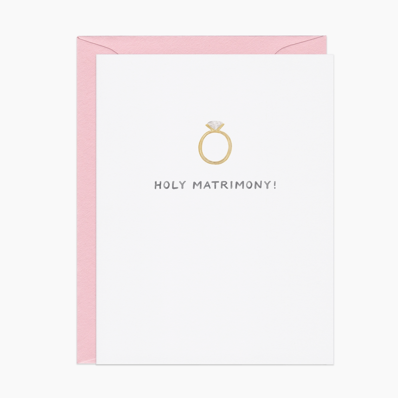 &quot;Holy Matrimony&quot; Card