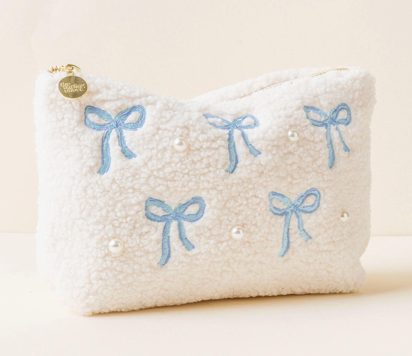 Bows &amp; Pearls Teddy Pouch