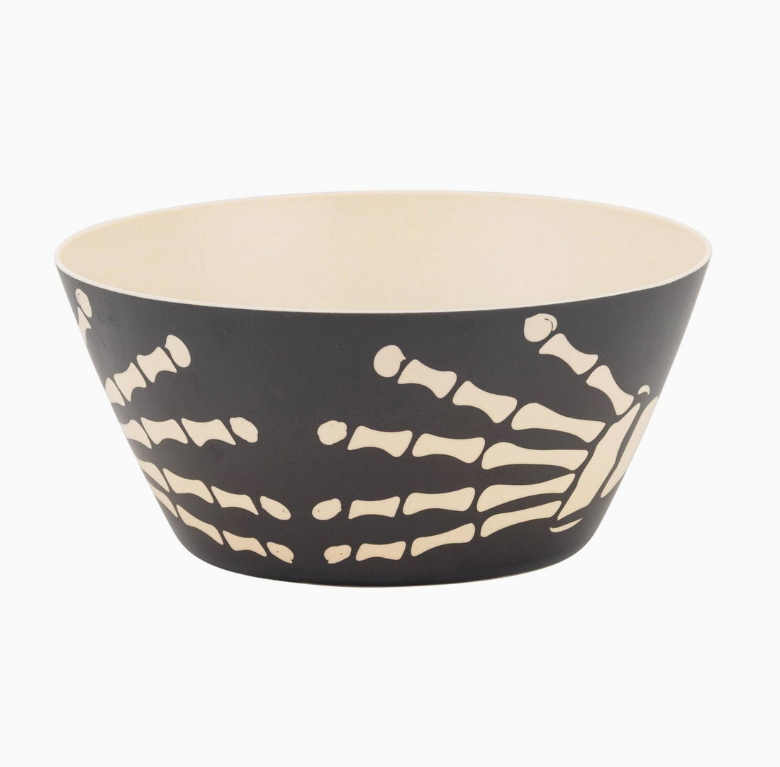 Skeleton Hands Trick or Treat Bowl