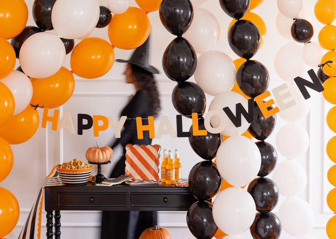 Happy Halloween Felt Banner