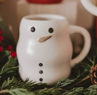 Snowman Figurine Mug