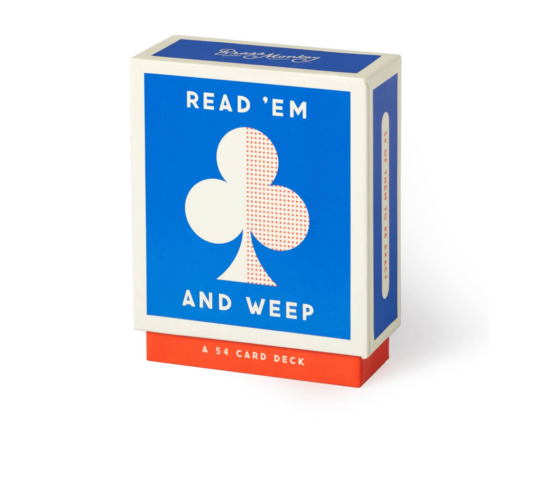 Read Em &amp; Weep Playing Card
