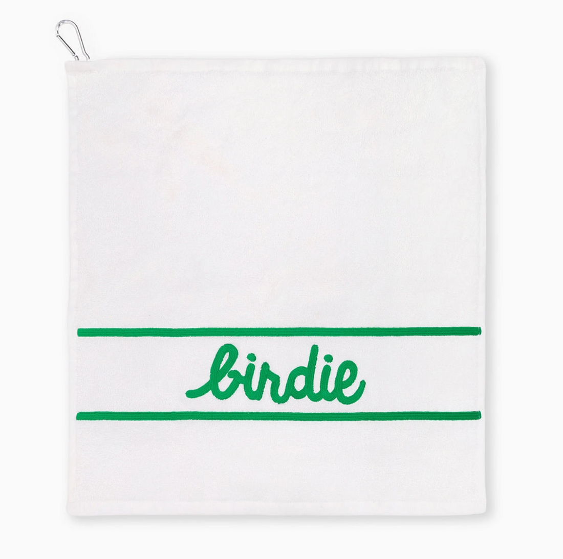 &quot;Birdie&quot; Embroidered Golf Towel