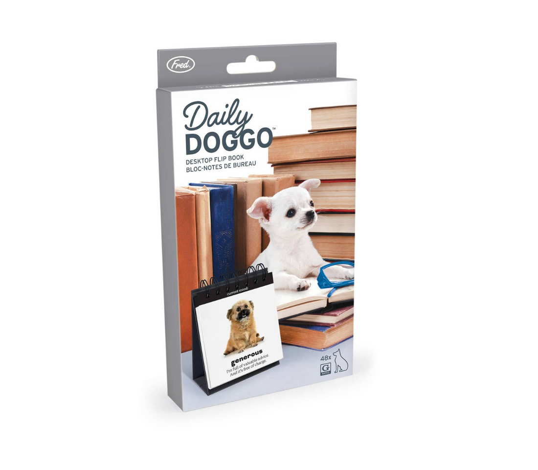 Daily Doggo Desk Flip Chart