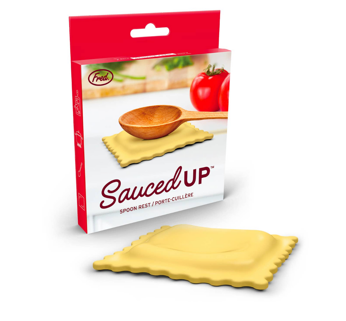Sauced Up- Ravioli Spoon Rest