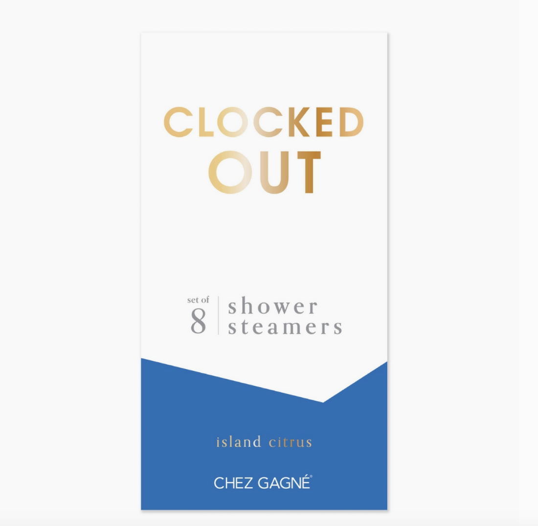&quot;Clocked Out&quot; Shower Steamer