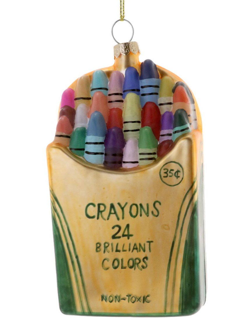Crayon Box Ornament