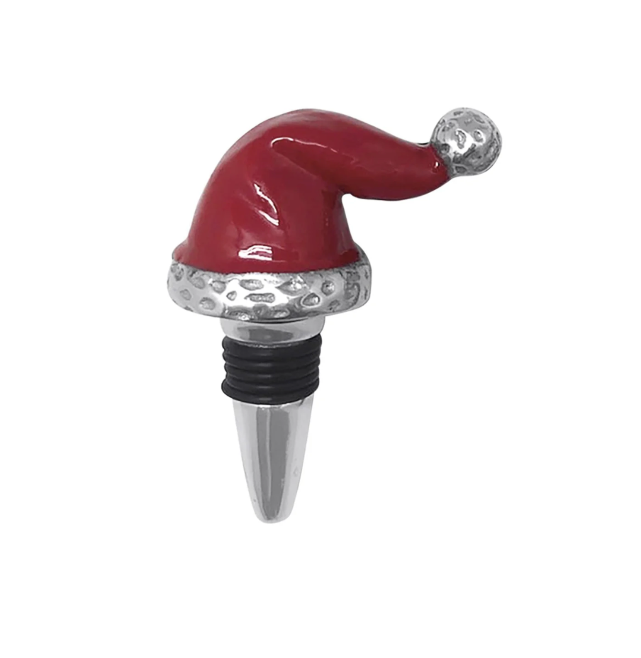 Santa Hat Bottle Stopper