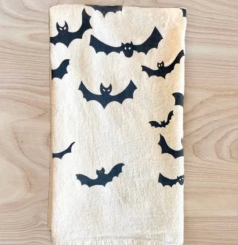 Bats Tea Towel