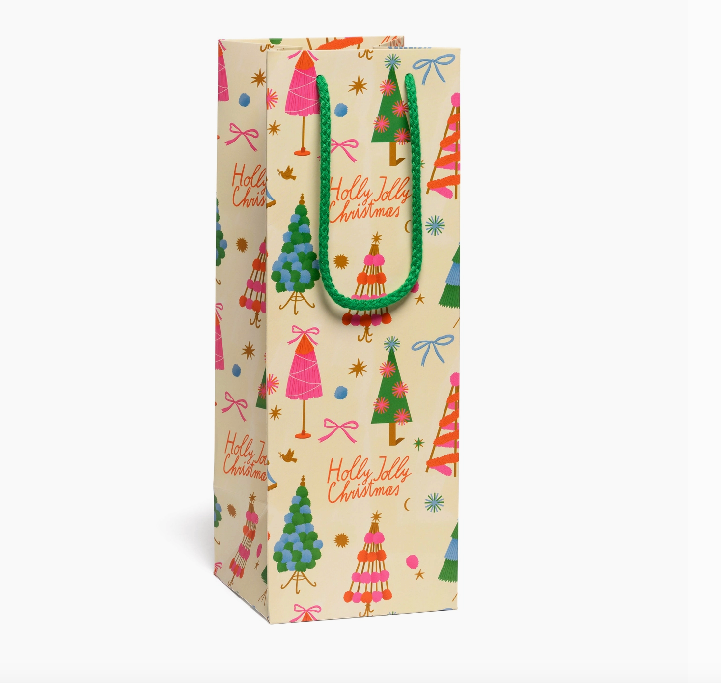 Holly Jolly Trees Booze Bag